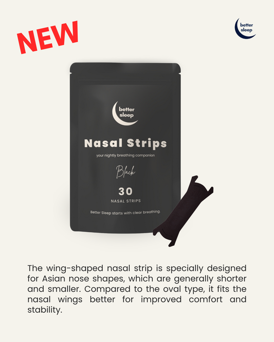 BetterSleep Wing-Shaped Nasal Strip (30Pcs)