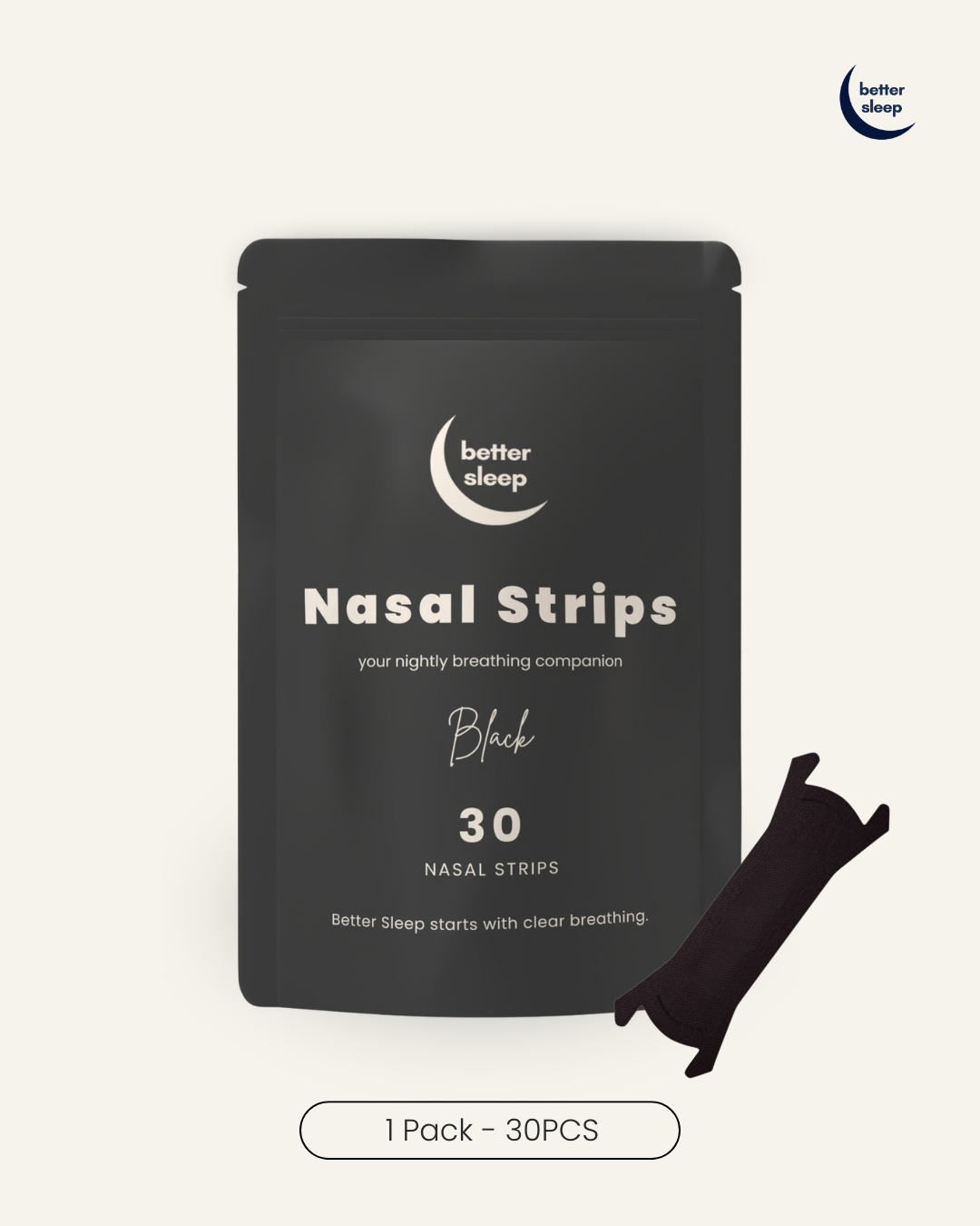 BetterSleep Wing-Shaped Nasal Strip (30Pcs)